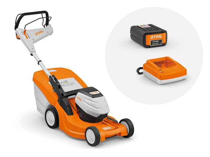 Akku-Rasenmäher RMA 448 PV Set inkl. Akku AP 300 / Ladegerät AL 300
