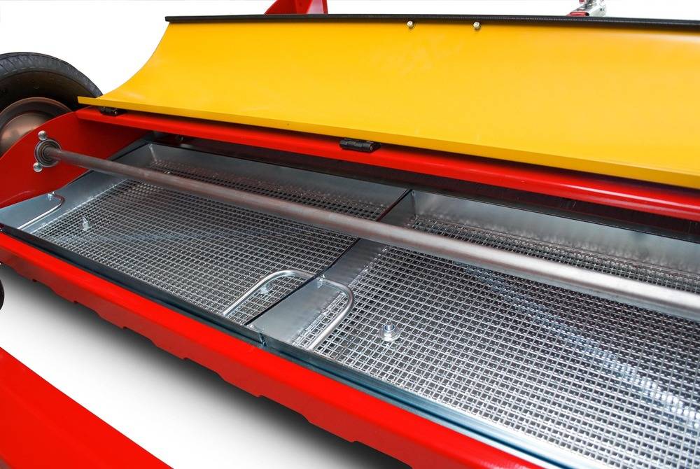TurfCare TCA1400 - Stufenlos verstellbare Rüttelsiebe von 4 - 10 mm