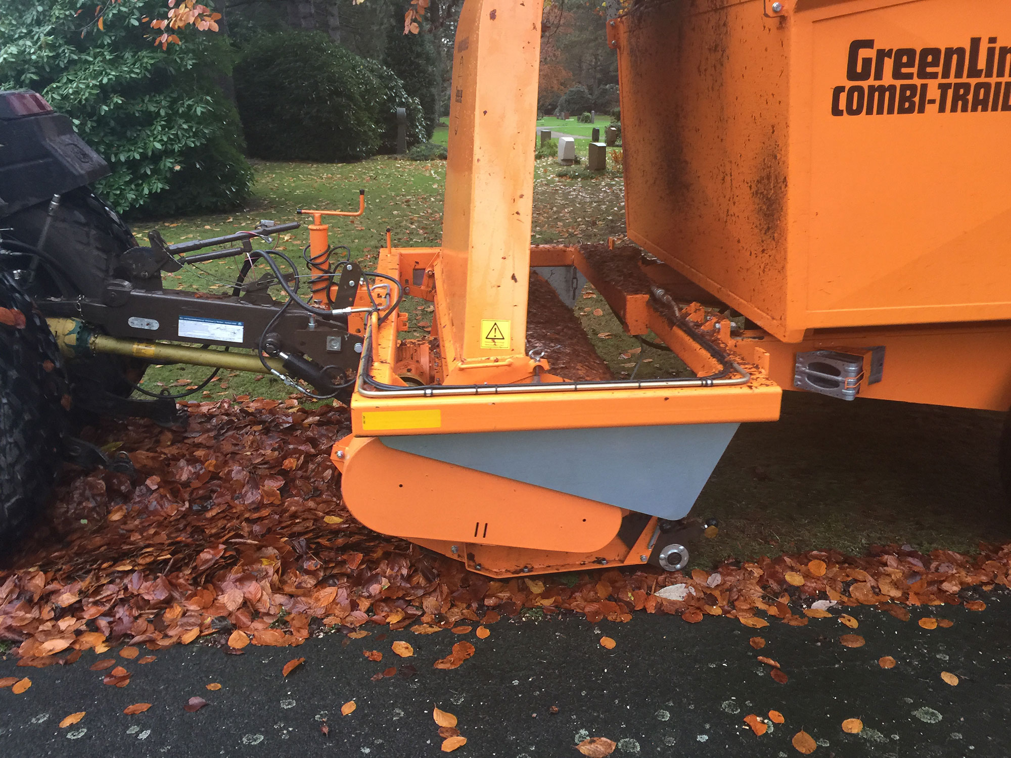 CT 6018 bei der Laubaufnahme