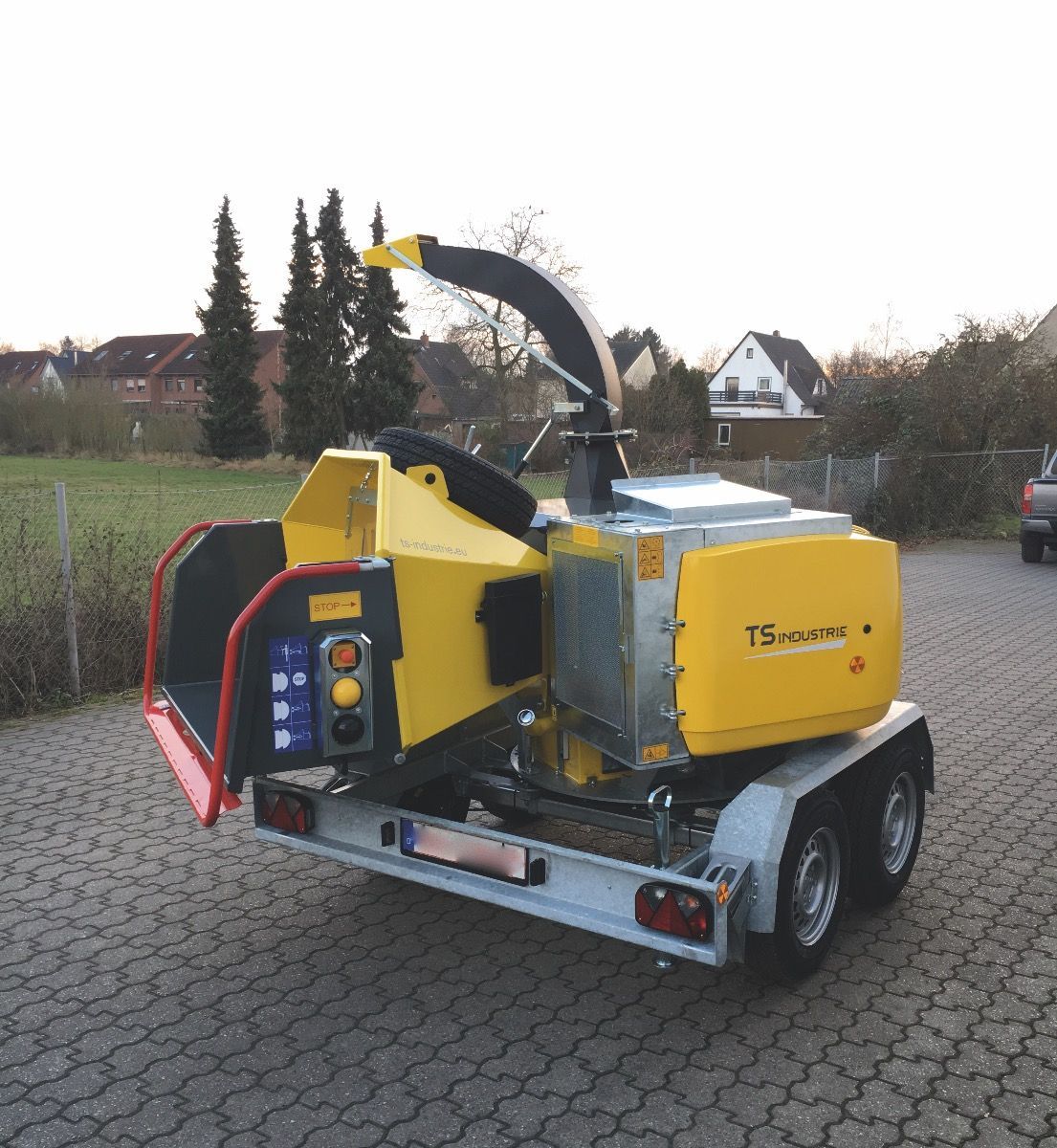 WS/20DT leistungsstarker und emissonsarmer Häcksler