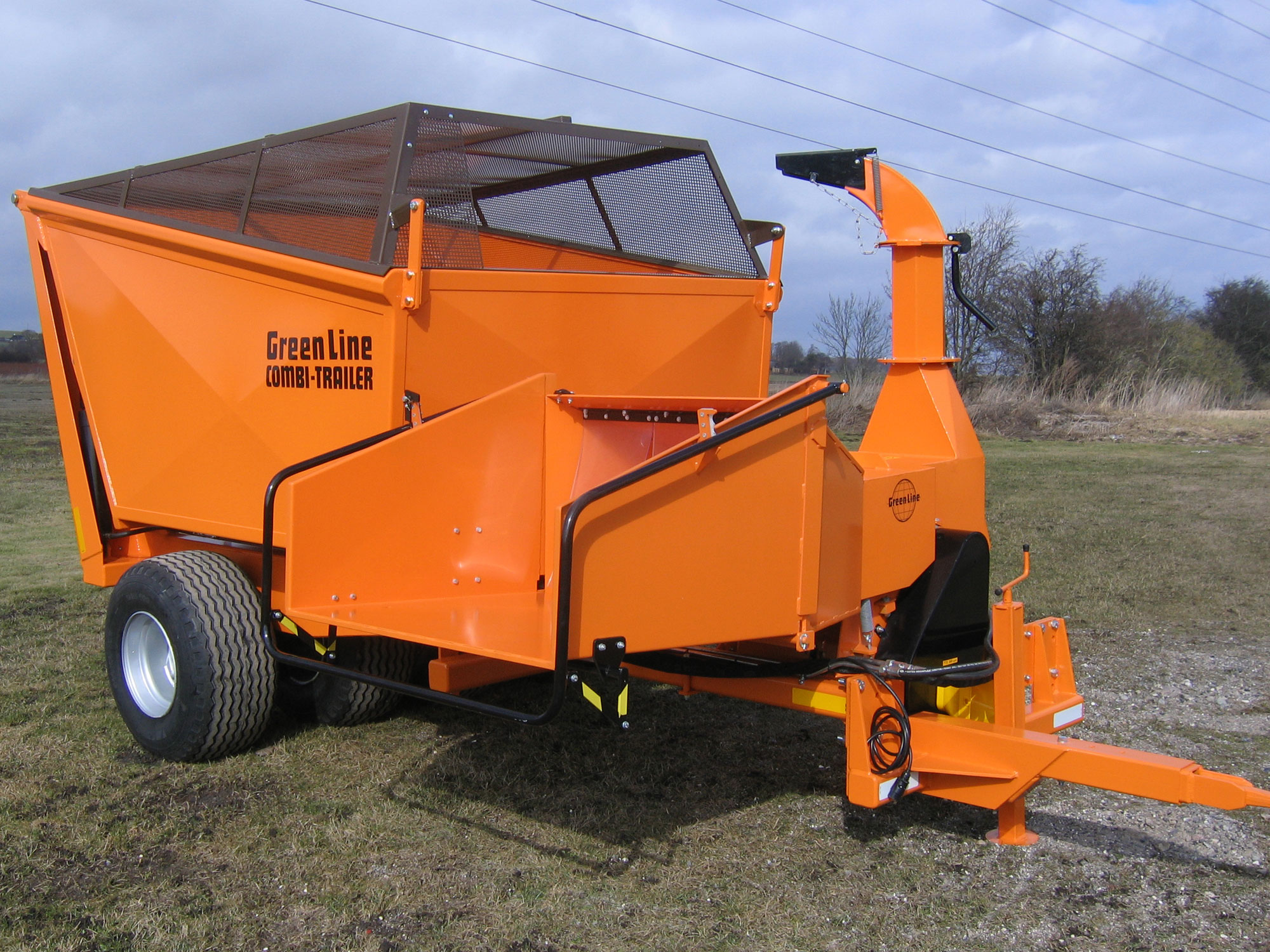 Mähcontainer Häckselwagen